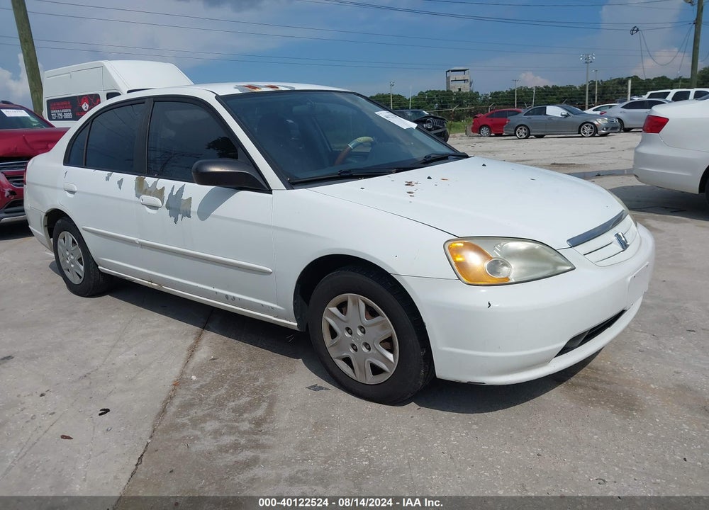 2003 HONDA CIVIC LX VIN: 2HGES16573H528483