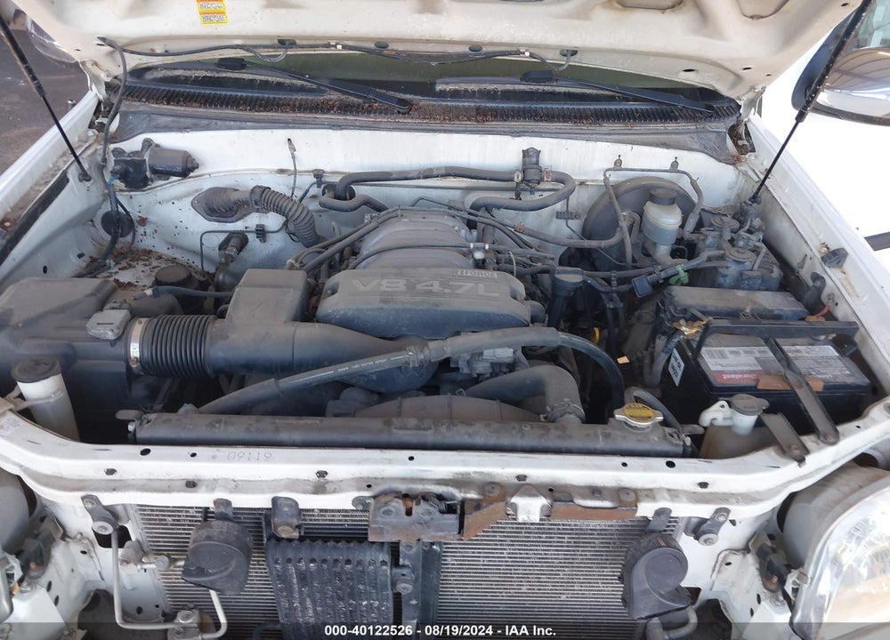 2002 TOYOTA TUNDRA SR5 V8 VIN: 5TBBT44132S321985