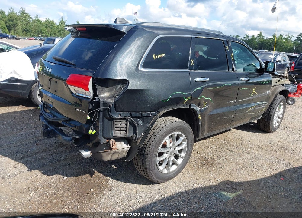 2014 JEEP GRAND CHEROKEE LIMITED VIN: 1C4RJFBGXEC103806