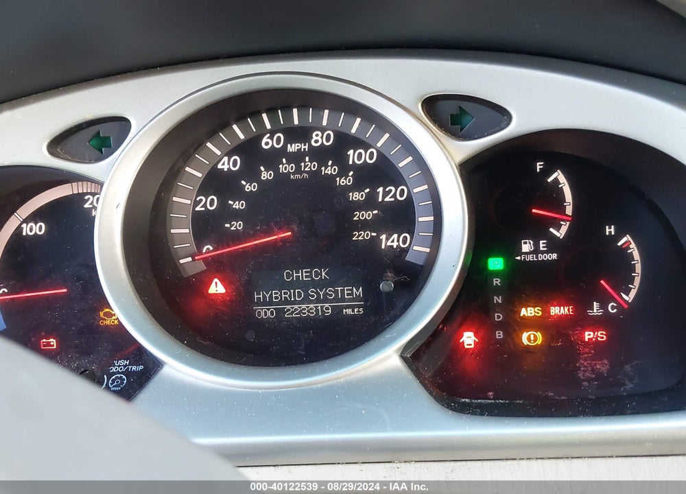 2006 TOYOTA HIGHLANDER HYBRID LIMITED V6 VIN: JTEEW21A860005667