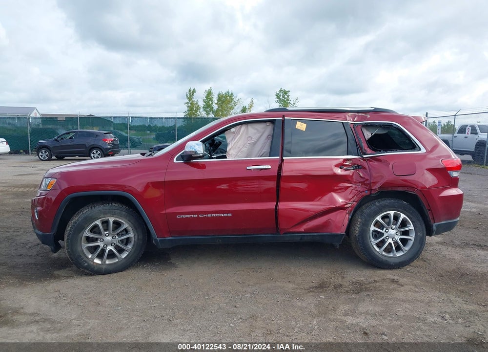 2015 JEEP GRAND CHEROKEE LIMITED VIN: 1C4RJFBG0FC212227