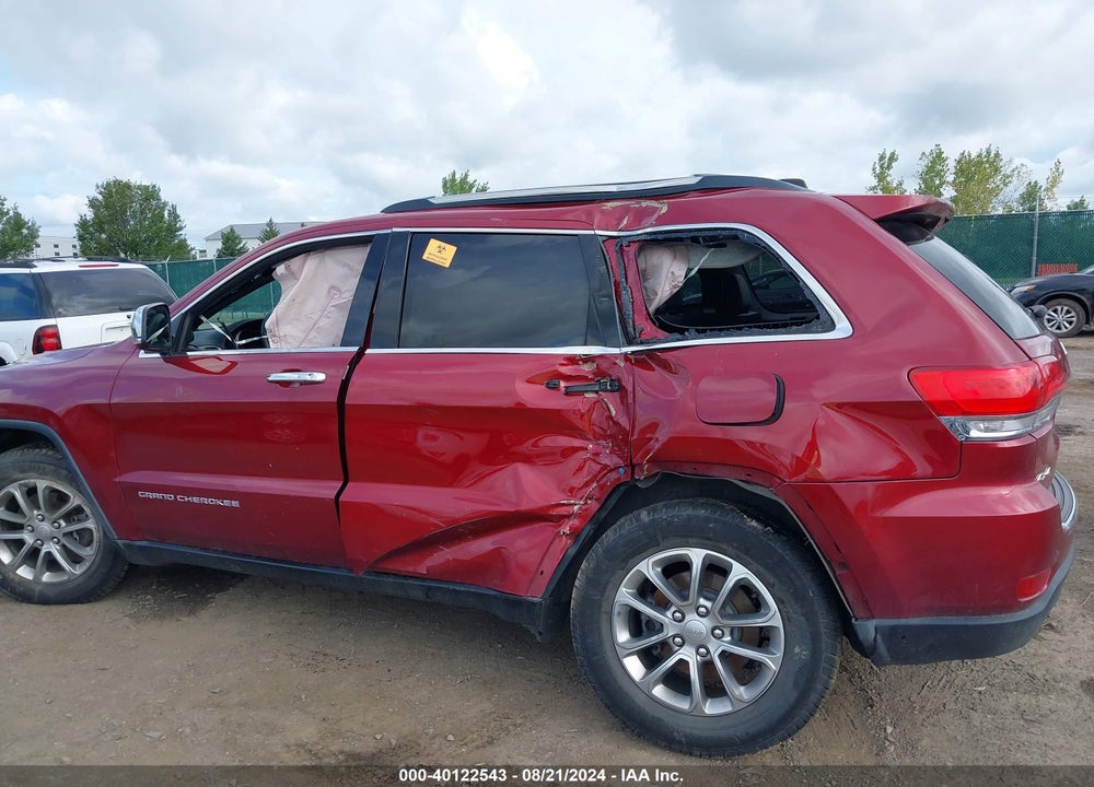 2015 JEEP GRAND CHEROKEE LIMITED VIN: 1C4RJFBG0FC212227