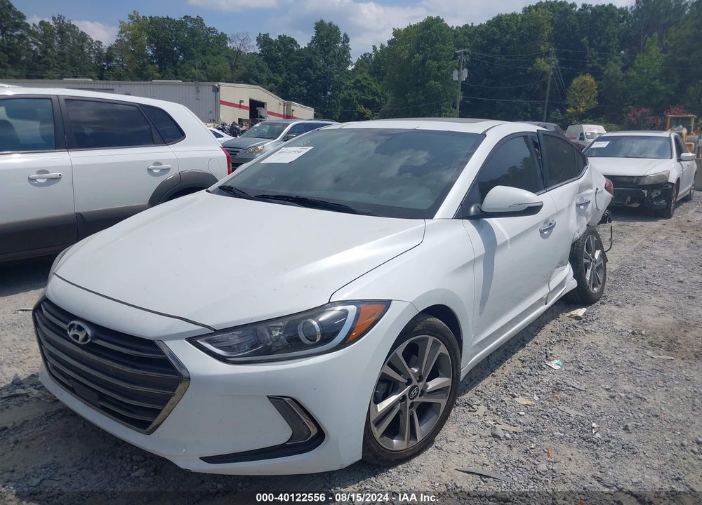 2017 HYUNDAI ELANTRA LIMITED VIN: 5NPD84LF9HH028797