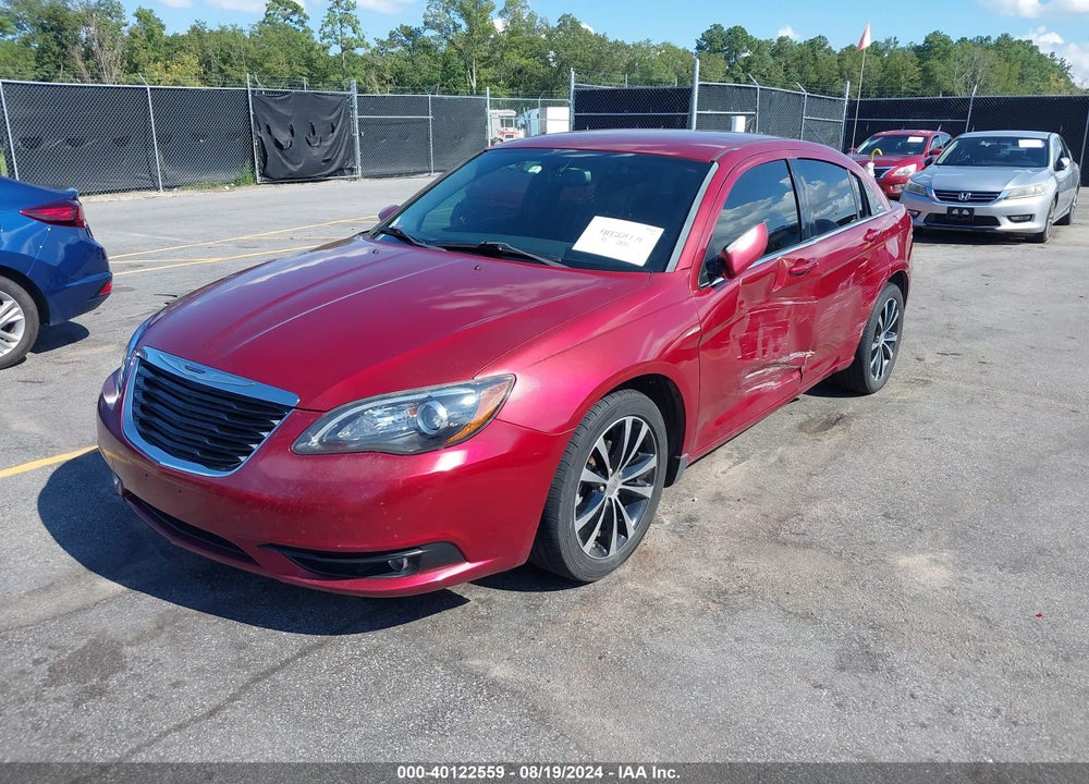 2013 CHRYSLER 200 TOURING VIN: 1C3CCBBB2DN573509