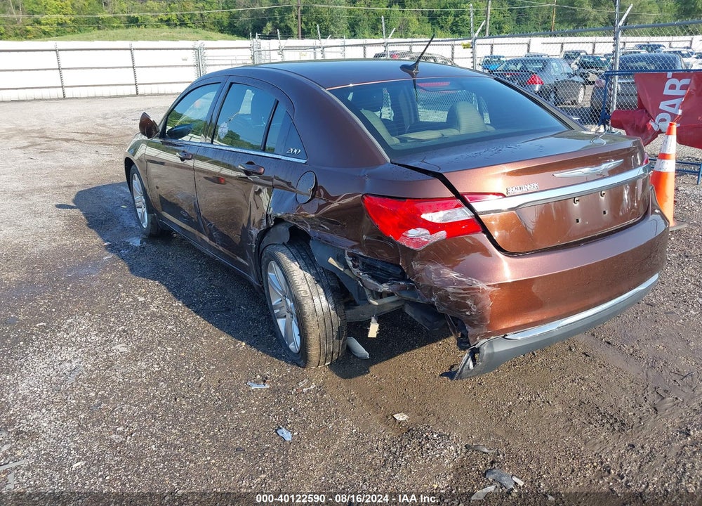 2012 CHRYSLER 200 TOURING VIN: 1C3CCBBB9CN169525