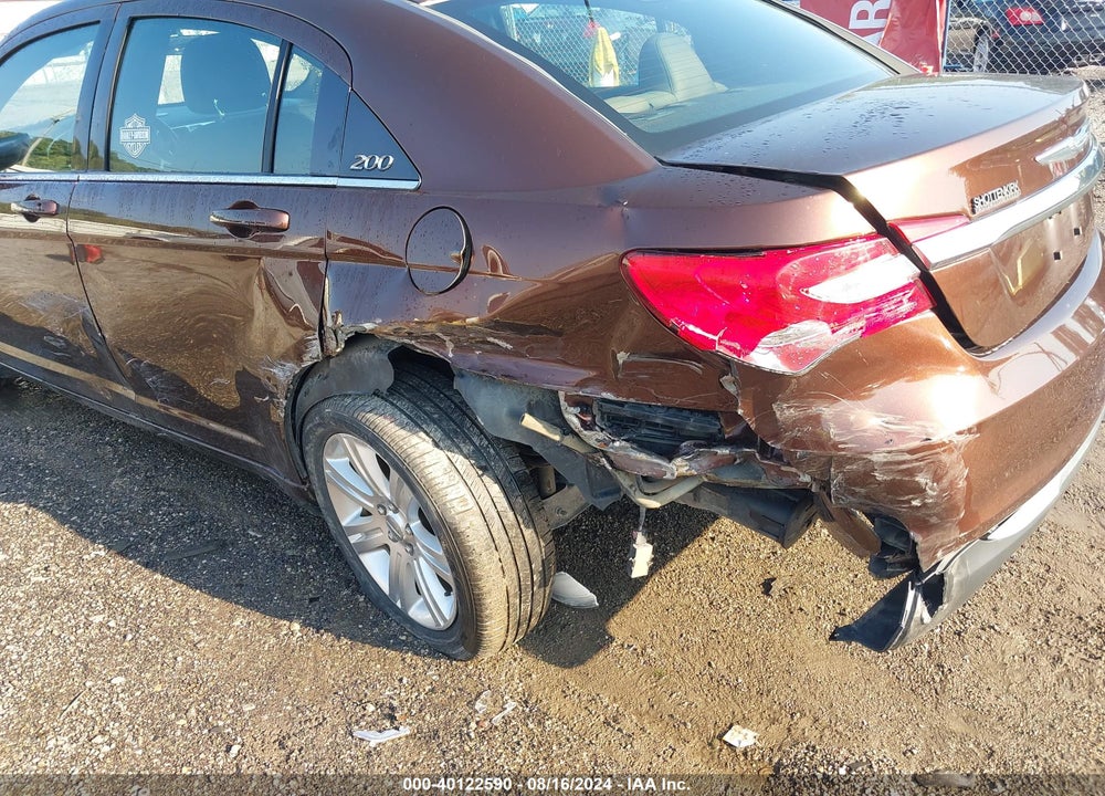2012 CHRYSLER 200 TOURING VIN: 1C3CCBBB9CN169525