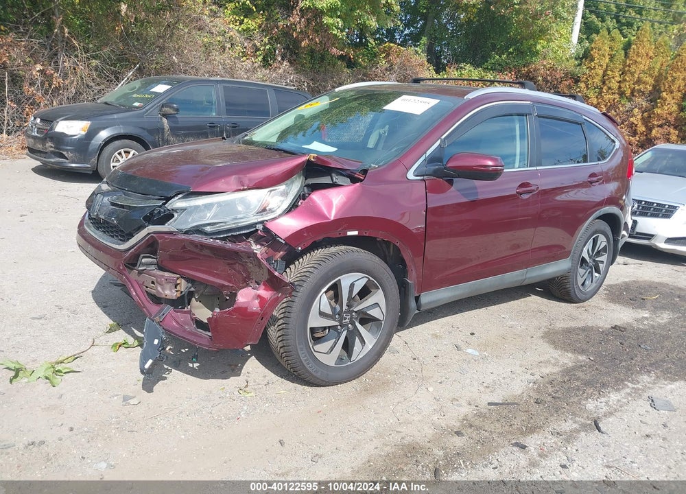 2015 HONDA CR-V TOURING VIN: 5J6RM4H90FL034852