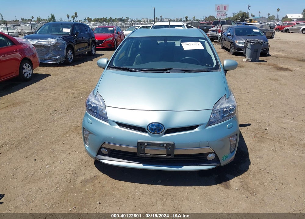 2012 TOYOTA PRIUS PLUG-IN ADVANCED VIN: JTDKN3DP3C3027005