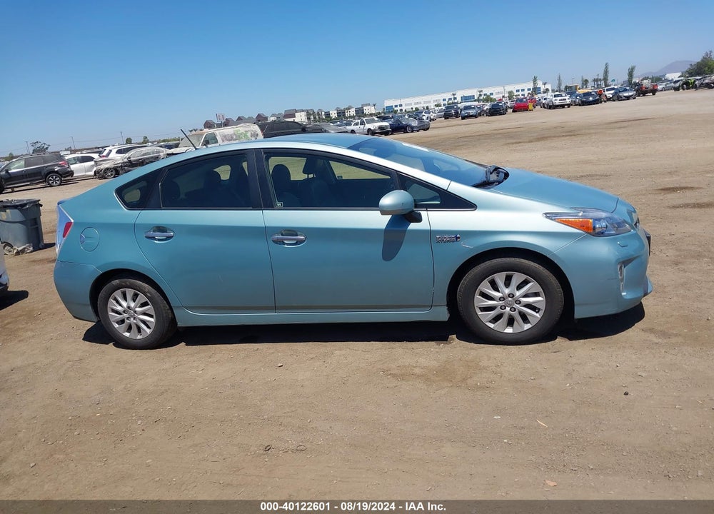 2012 TOYOTA PRIUS PLUG-IN ADVANCED VIN: JTDKN3DP3C3027005