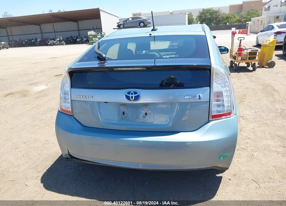 2012 TOYOTA PRIUS PLUG-IN ADVANCED VIN: JTDKN3DP3C3027005