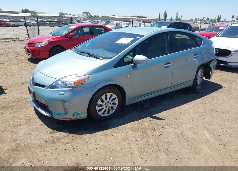 2012 TOYOTA PRIUS PLUG-IN ADVANCED VIN: JTDKN3DP3C3027005