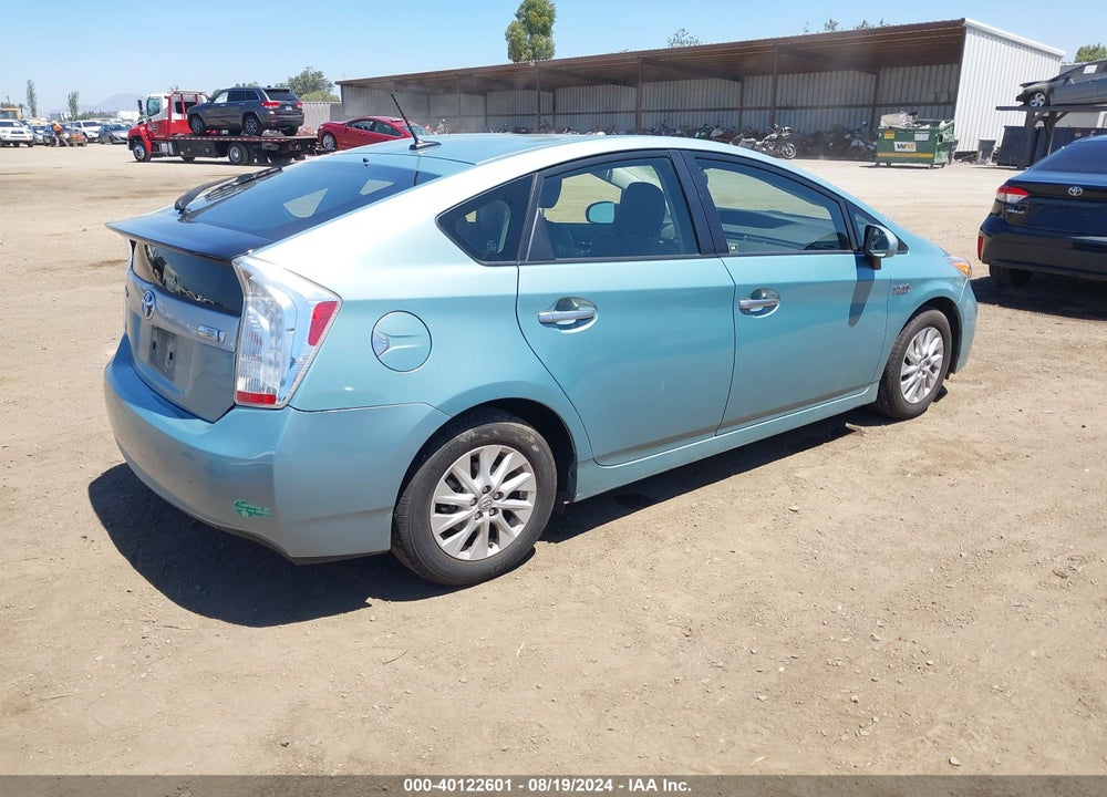 2012 TOYOTA PRIUS PLUG-IN ADVANCED VIN: JTDKN3DP3C3027005