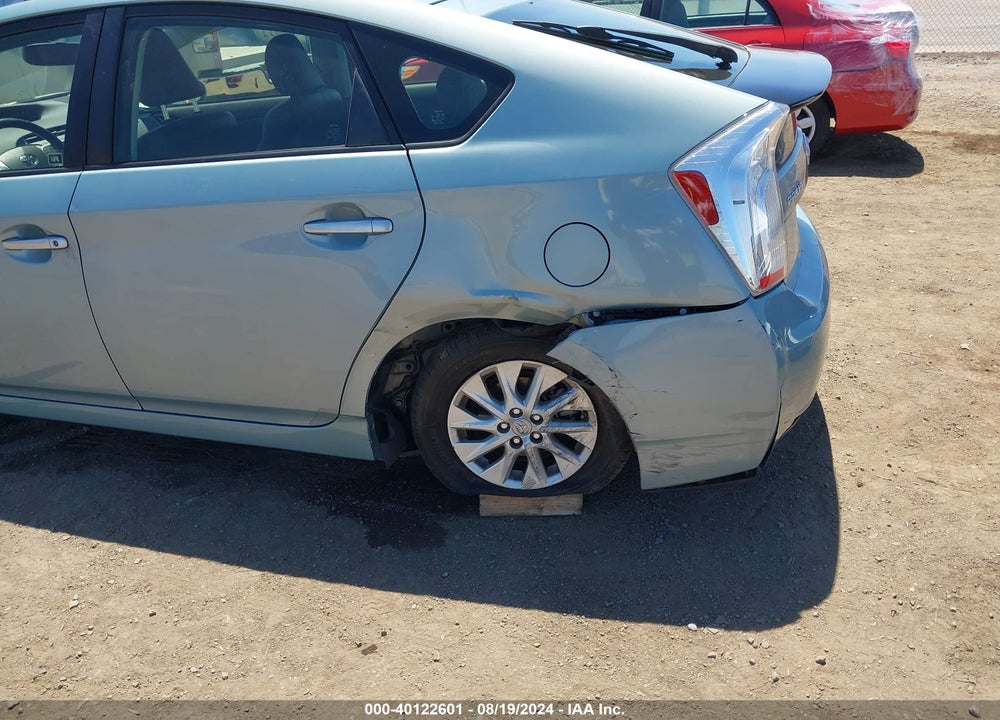 2012 TOYOTA PRIUS PLUG-IN ADVANCED VIN: JTDKN3DP3C3027005