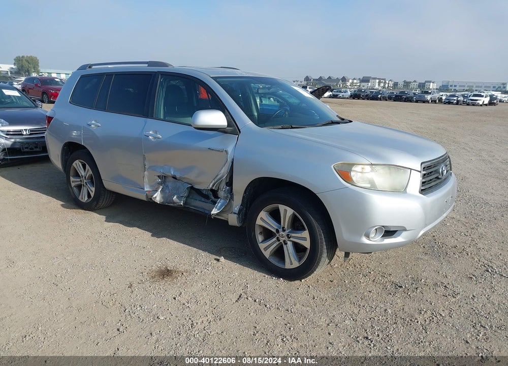 2008 TOYOTA HIGHLANDER SPORT VIN: JTEDS43A182029977
