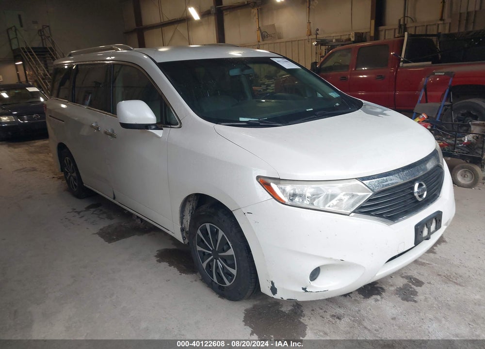 2012 NISSAN QUEST S VIN: JN8AE2KP8C9033280