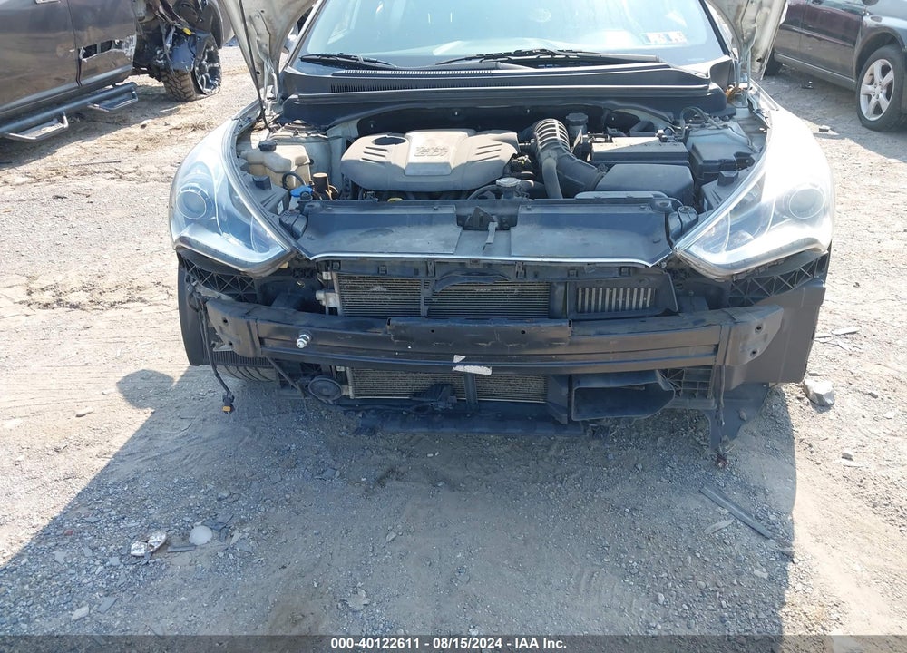 2013 HYUNDAI VELOSTER TURBO W/BLUE VIN: KMHTC6AE0DU112938