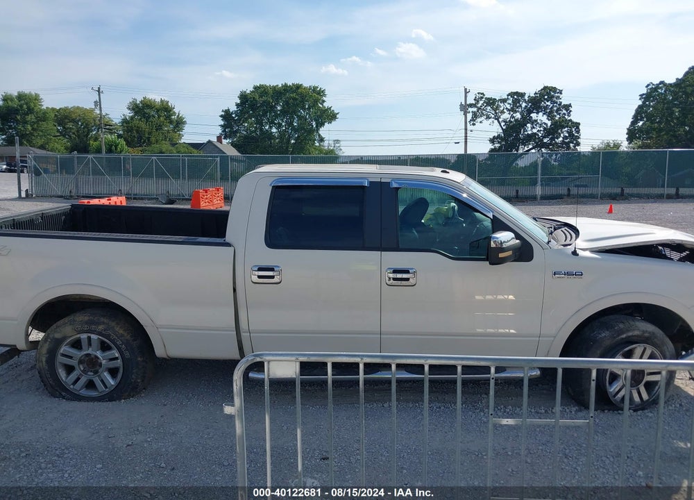 2008 FORD F-150 60TH ANNIVERSARY/FX4/KING RANCH/LARIAT/XLT VIN: 1FTPW14V98FC34509