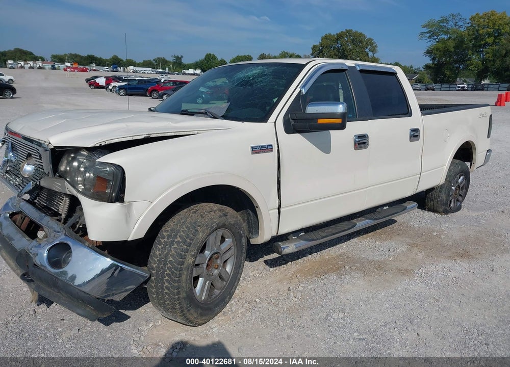 2008 FORD F-150 60TH ANNIVERSARY/FX4/KING RANCH/LARIAT/XLT VIN: 1FTPW14V98FC34509