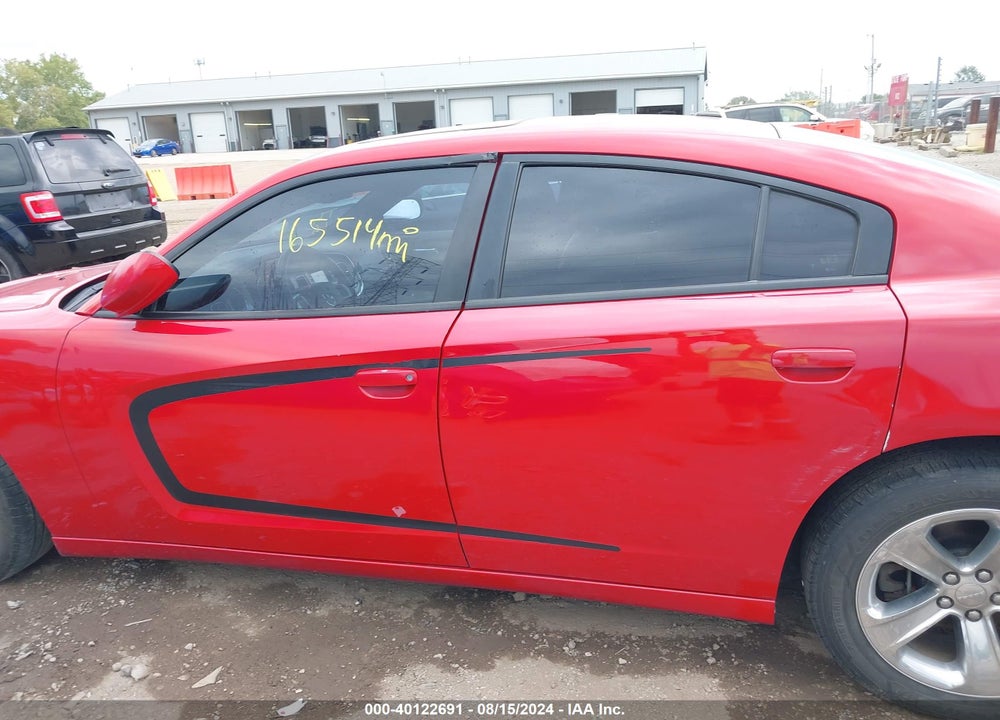 2012 DODGE CHARGER SXT VIN: 2C3CDXHG4CH131562