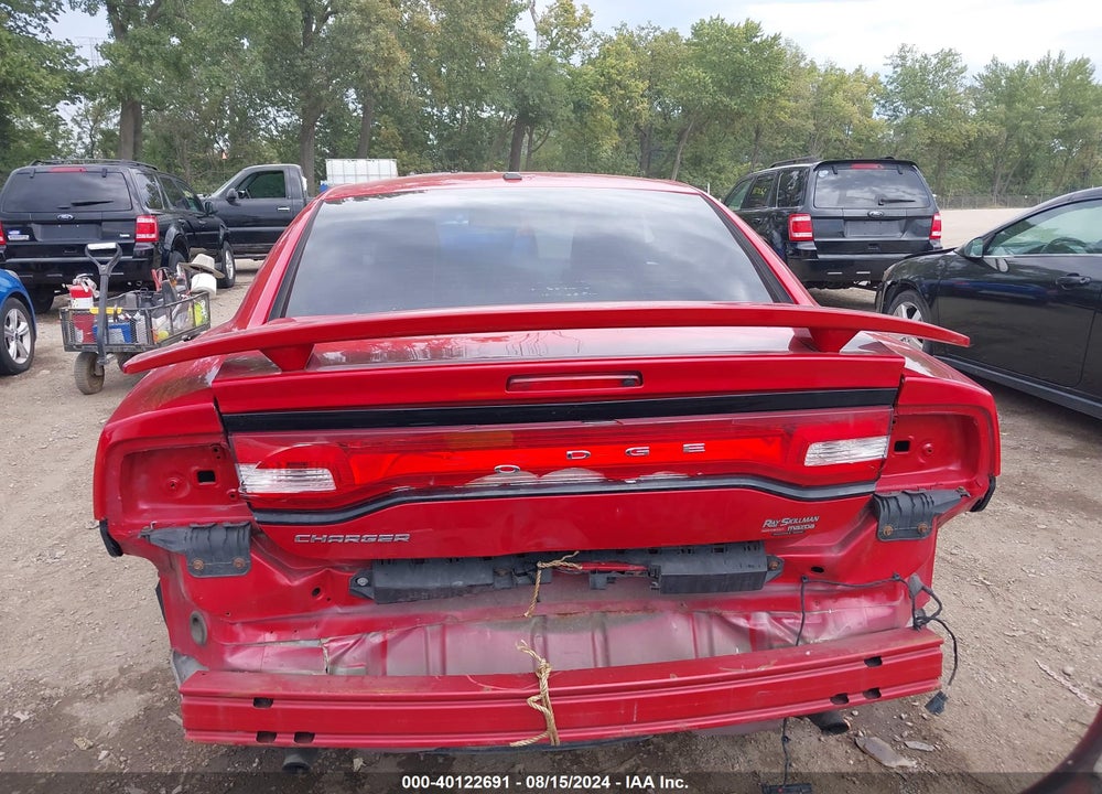 2012 DODGE CHARGER SXT VIN: 2C3CDXHG4CH131562