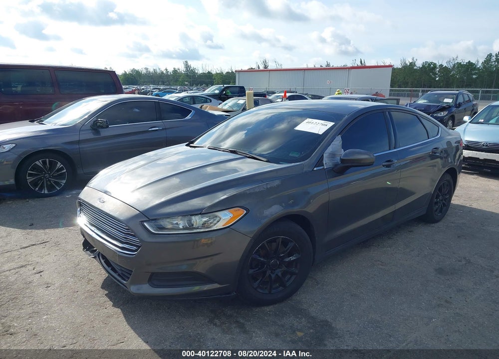 2015 FORD FUSION S VIN: 3FA6P0G74FR202105