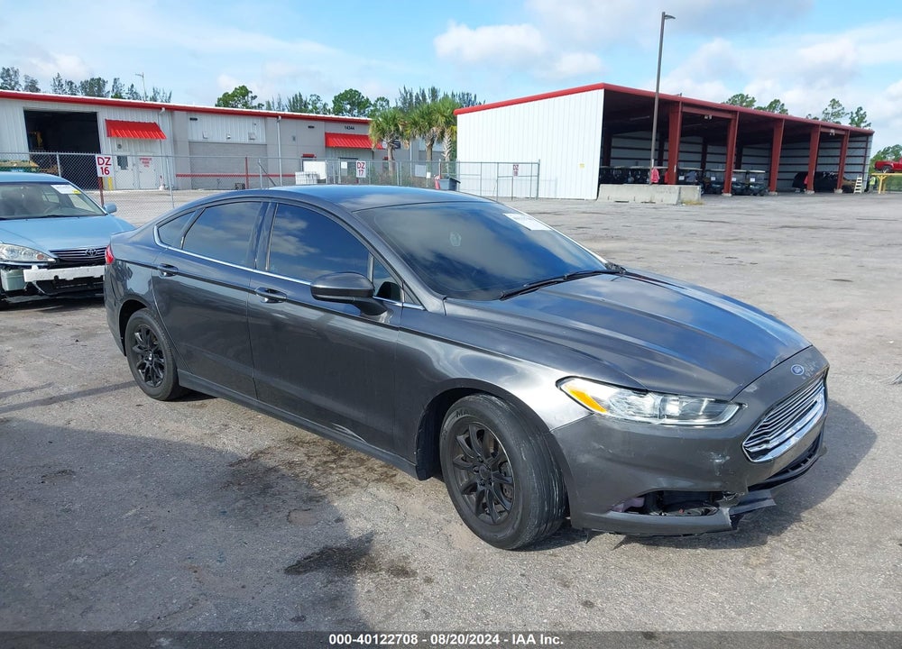 2015 FORD FUSION S VIN: 3FA6P0G74FR202105