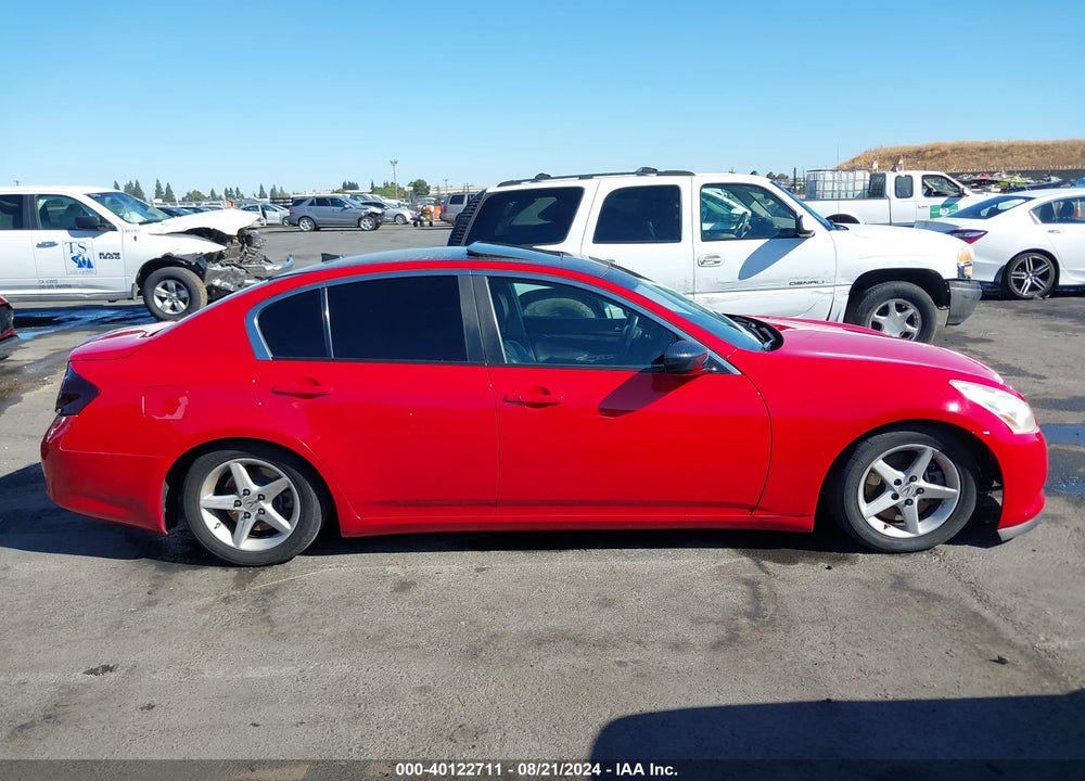2013 INFINITI G37X VIN: JN1CV6AR4DM352658
