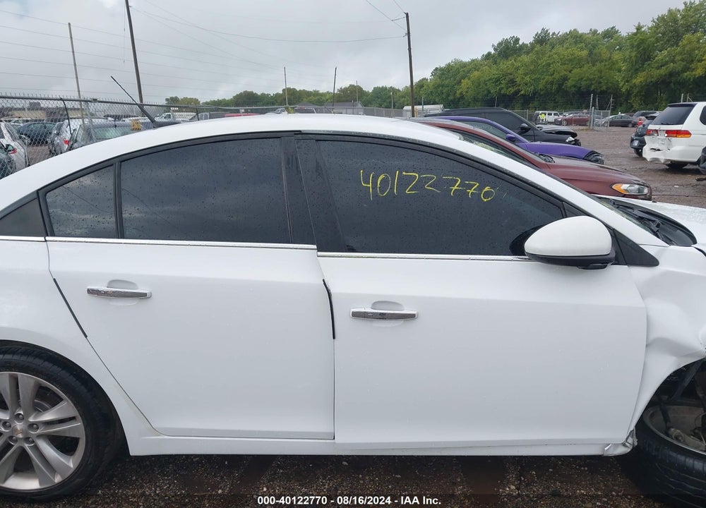 2013 CHEVROLET CRUZE LTZ VIN: 1G1PG5SB8D7299233