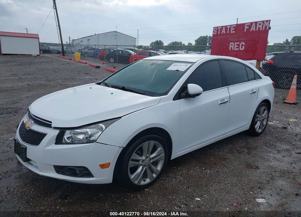 2013 CHEVROLET CRUZE LTZ VIN: 1G1PG5SB8D7299233