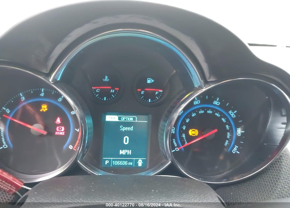 2013 CHEVROLET CRUZE LTZ VIN: 1G1PG5SB8D7299233