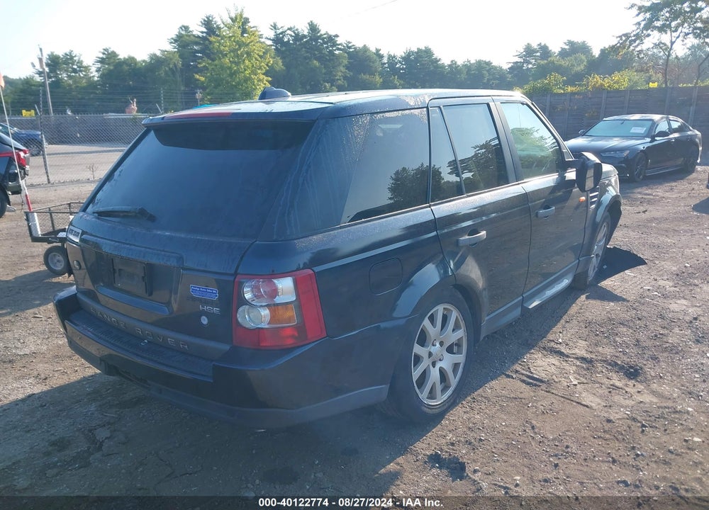2007 LAND ROVER RANGE ROVER SPORT VIN: SALSK25407A993815