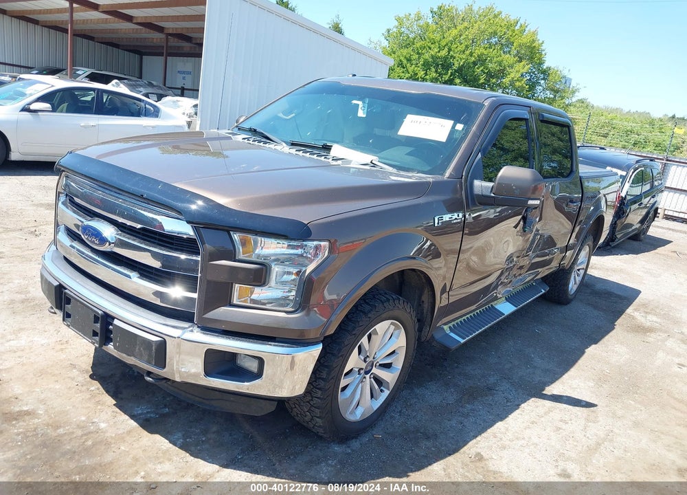 2015 FORD F-150 LARIAT VIN: 1FTEW1EF0FKD27552