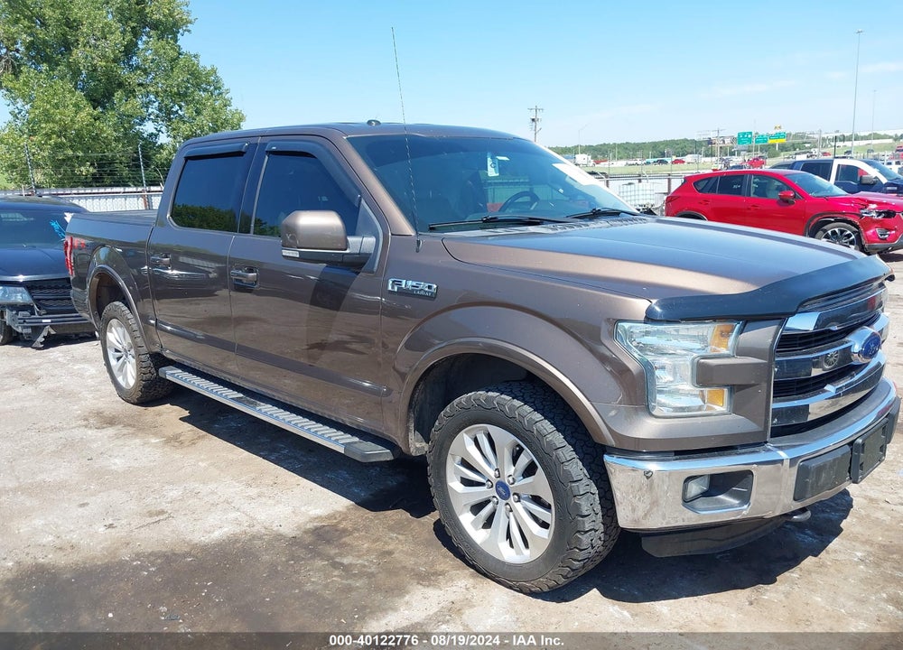 2015 FORD F-150 LARIAT VIN: 1FTEW1EF0FKD27552
