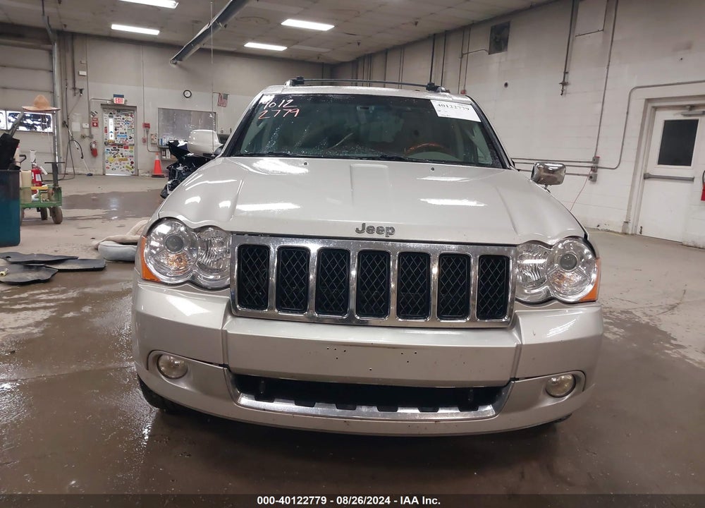 2008 JEEP GRAND CHEROKEE OVERLAND VIN: 1J8HR68M48C158878