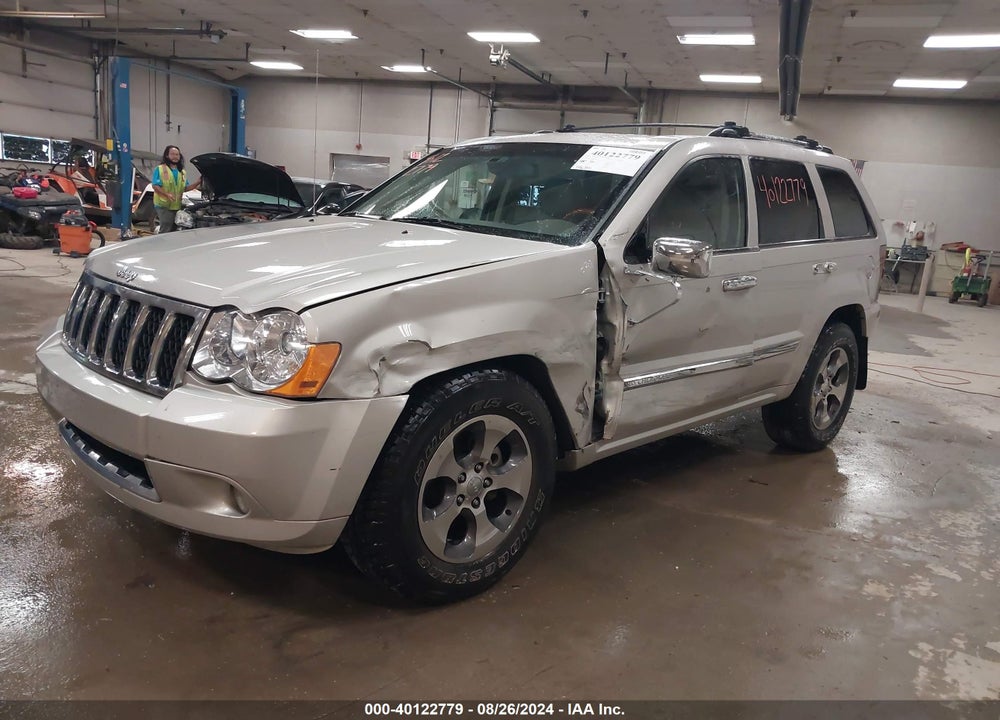 2008 JEEP GRAND CHEROKEE OVERLAND VIN: 1J8HR68M48C158878