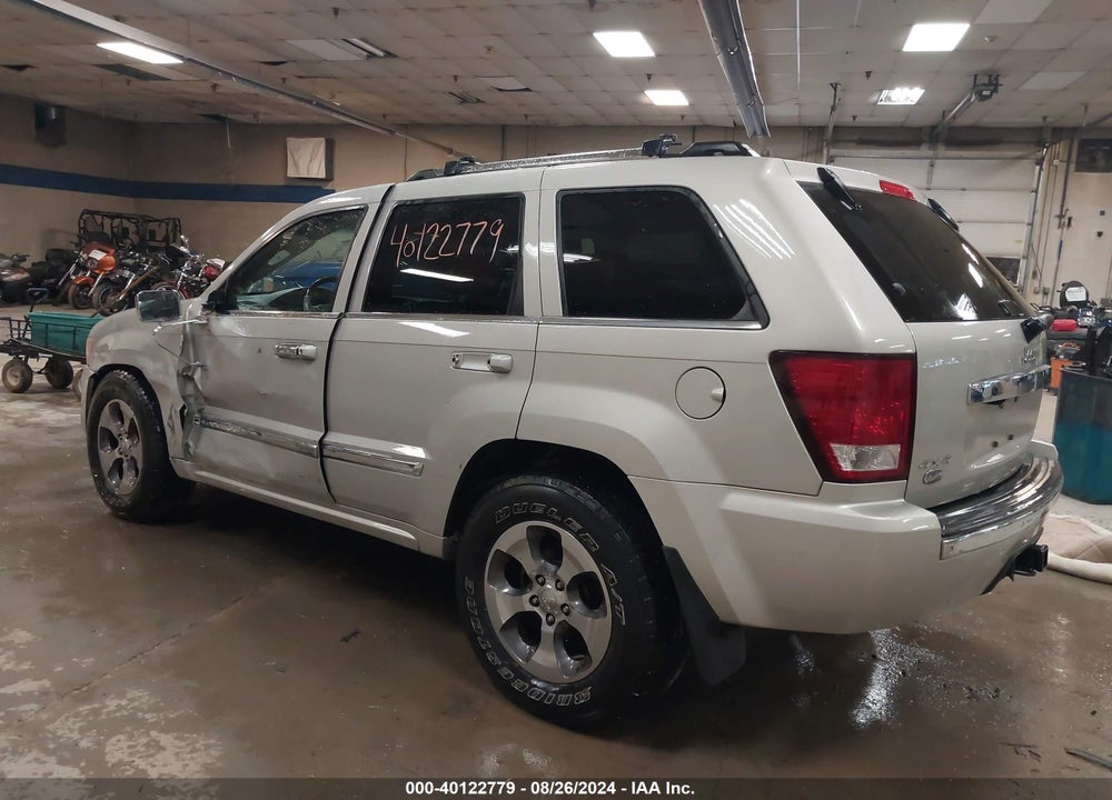 2008 JEEP GRAND CHEROKEE OVERLAND VIN: 1J8HR68M48C158878