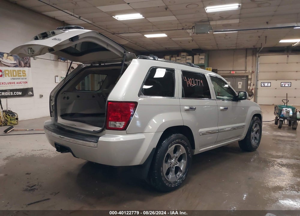 2008 JEEP GRAND CHEROKEE OVERLAND VIN: 1J8HR68M48C158878