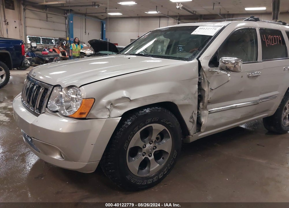 2008 JEEP GRAND CHEROKEE OVERLAND VIN: 1J8HR68M48C158878