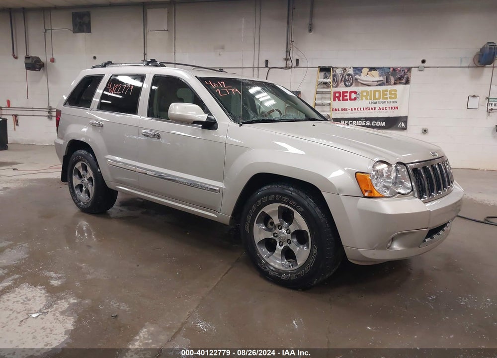 2008 JEEP GRAND CHEROKEE OVERLAND VIN: 1J8HR68M48C158878