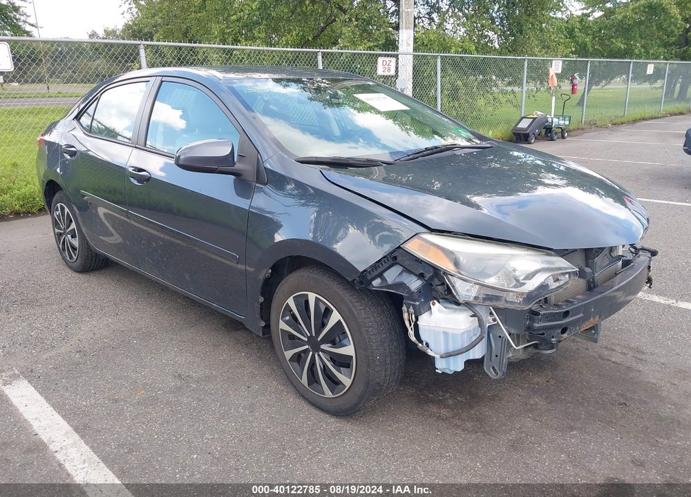 2016 TOYOTA COROLLA LE VIN: 2T1BURHE5GC591976