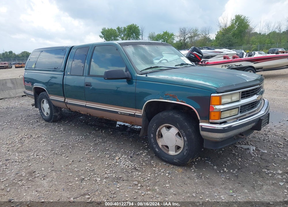 1998 CHEVROLET K1500 FLEETSIDE VIN: 2GCEK19R0W1128436