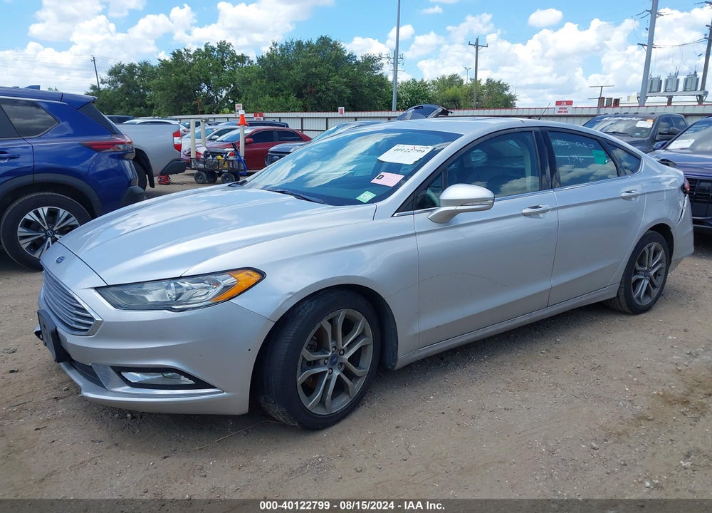 2017 FORD FUSION SE VIN: 3FA6P0H96HR216140