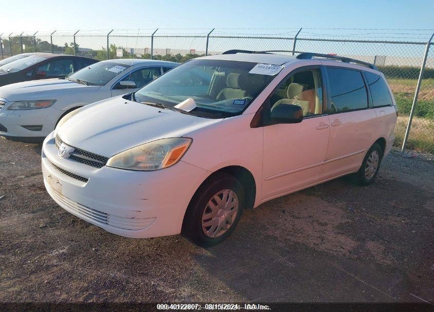 2004 TOYOTA SIENNA LE VIN: 5TDZA23C24S161703