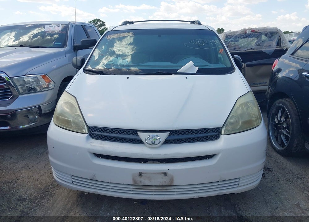 2004 TOYOTA SIENNA LE VIN: 5TDZA23C24S161703