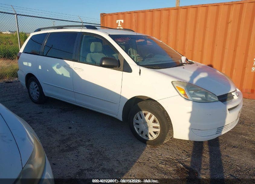 2004 TOYOTA SIENNA LE VIN: 5TDZA23C24S161703