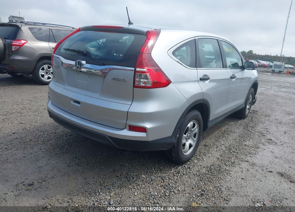 2015 HONDA CR-V LX VIN: 5J6RM4H3XFL082547
