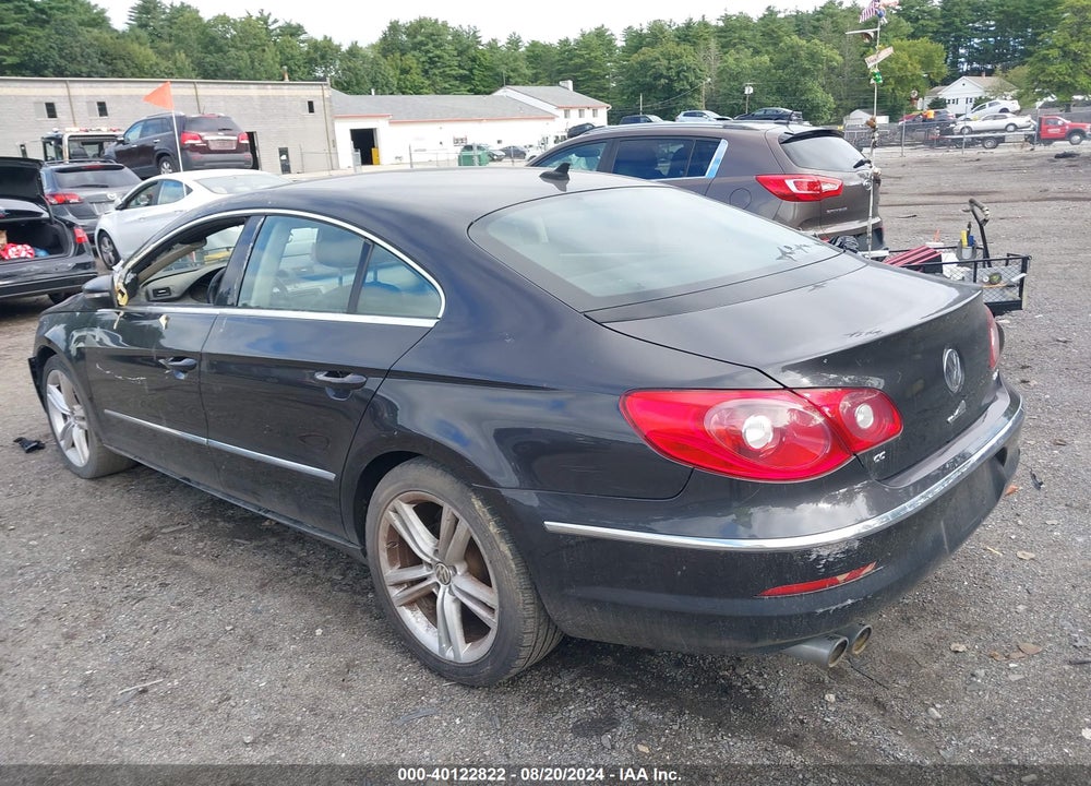 2010 VOLKSWAGEN CC SPORT VIN: WVWMP7AN0AE543465