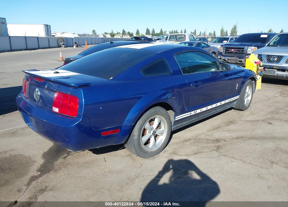 2007 FORD MUSTANG V6 DELUXE/V6 PREMIUM VIN: 1ZVFT80N475355386