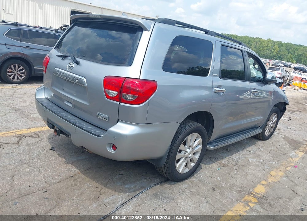 2011 TOYOTA SEQUOIA PLATINUM 5.7L V8 VIN: 5TDYY5G11BS033483