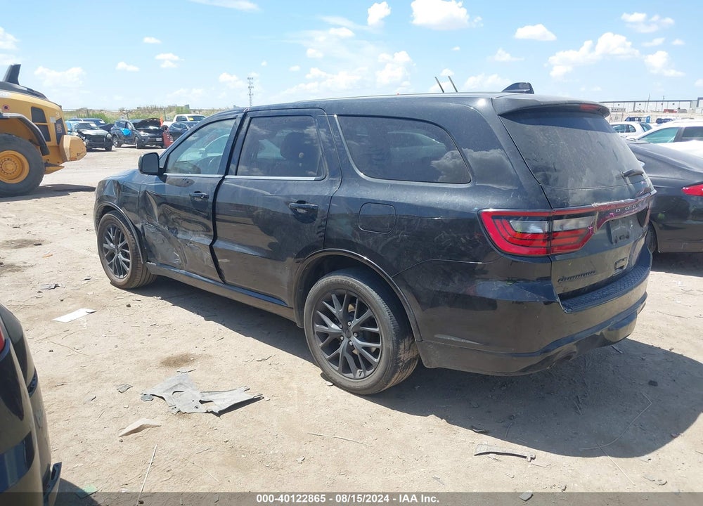2015 DODGE DURANGO SXT VIN: 1C4RDHAG3FC139178